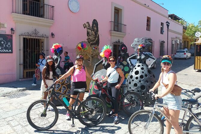 Bicycle Tour through Oaxaca learning about its Urban Art and History - Los Arquitos de Xochimilco: the aqueduct story hiding in plain sight
