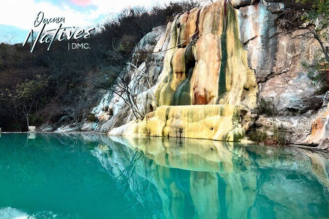 Boil the Water and Mitla Mezcal Tour - Stop 5: Hierve el Agua petrified waterfalls, natural pools, and ~2 hours of hiking