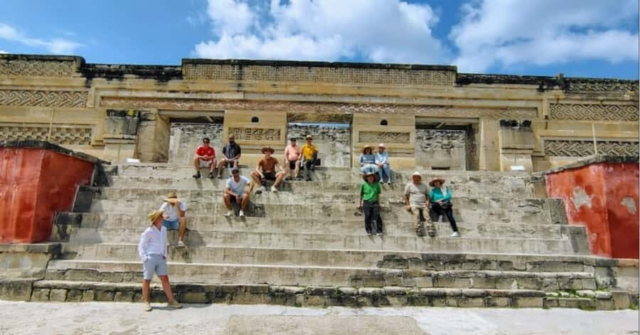 Check out Hierve el Agua, Mitla, the Tule Tree, Rugs, and a Mezcal Distillery Tour - Mitla Archaeological Zone: Patterns That Explain a People