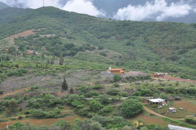 Electric Mountain bike in Oaxaca - Mosso Café and the San Felipe del Agua starting point