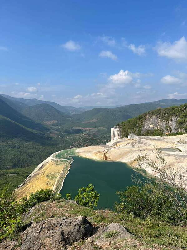 Hierve el Agua: half day - The Van Ride With Lupita and Her Father: What You Get During the 1.5 Hours