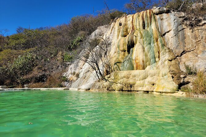 Hierve el Agua Half-Day Guided Hike Adventure ALL FEES INCLUDED - Mineral Spring Pools Swim: What the “Cool Off” Portion Is Like
