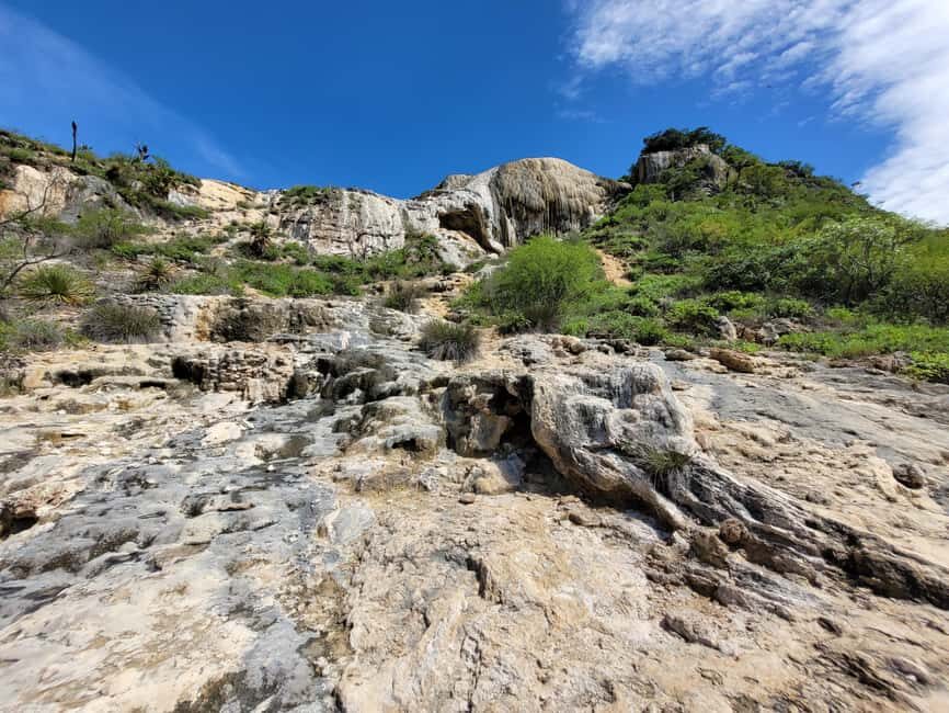 Hierve el Agua HALF-DAY Guided Tour All Fees Included - The Guided Hike: Rocky Stairs, Viewpoints, and a Short but Serious Workout