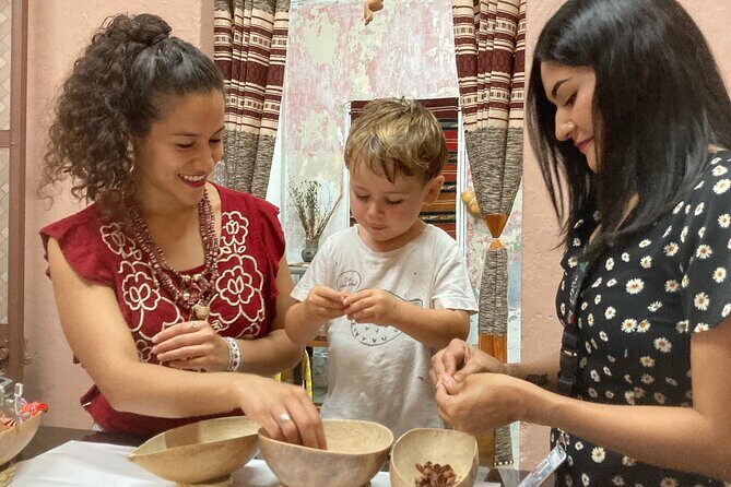 Make Your Own Chocolate with Oaxacan Tradition Private Class - Hand-peeling cacao beans: the ritual part (and why kids love it)