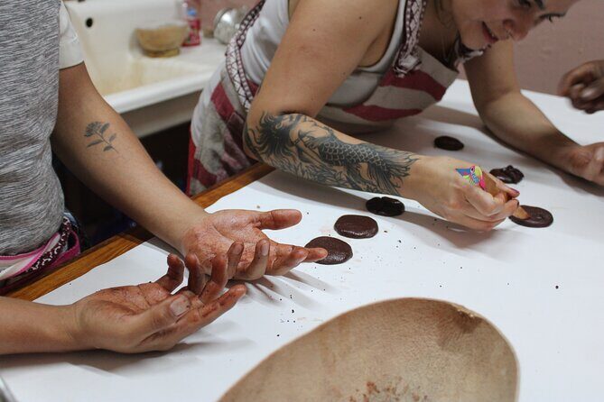 Make Your Own Chocolate with Oaxacan Tradition Private Class - Roasting on a clay comal from San Marcos Tlapazola
