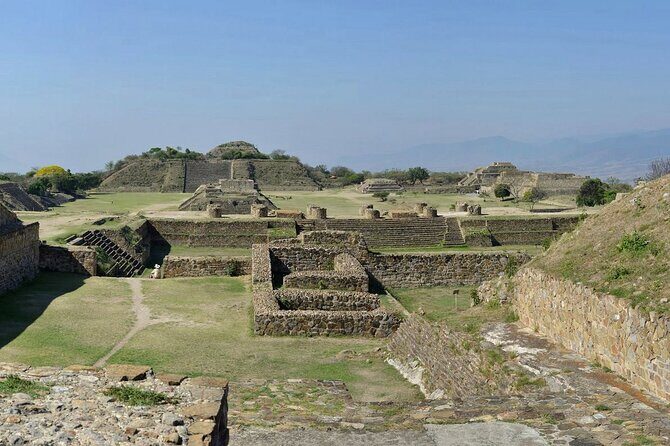 Monte Alban & artisan house workshop in Arrazola and Coyotepec - Cuilapan de Guerrero: Dominicans, unfinished stone, and a grim twist