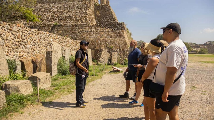 Monte Alban Walking Tour - What makes the tour feel complete: transport, guide, and entrance all included