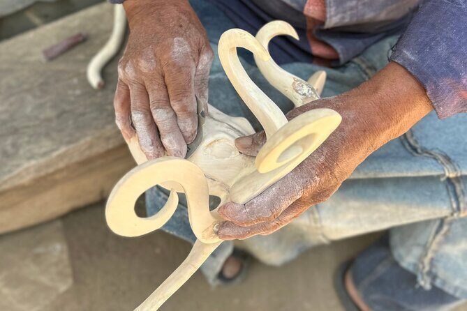 Oaxaca Cultural Day: Monte Alban + Traditional Craft Villages - Monte Albán: the coordinator helps you get your bearings