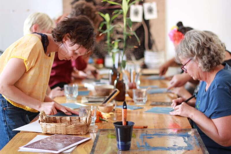 Oaxaca de Juarez: Art Printing Workshop with a Local Artist - Where You Meet and What the Foodlab Space Feels Like
