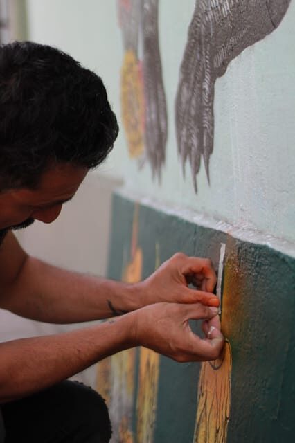 Oaxaca de Juarez: Art Printing Workshop with a Local Artist - Printing the Engraving: Getting Your Pull and Your Colors Right