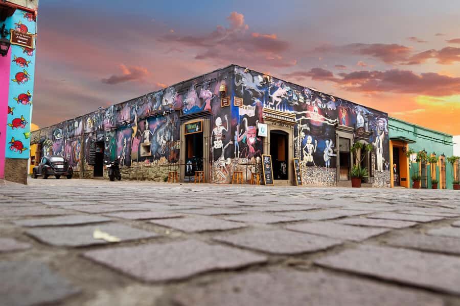 Oaxaca: The Art of Death walking tour - The Barrio de Jalatlaco mural walk (and what to watch for)