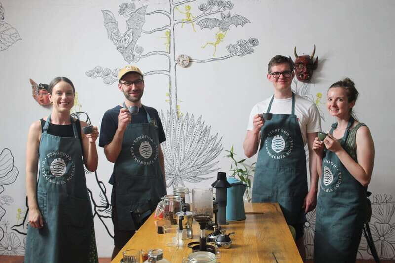 Tasting of Oaxacan Coffees - FoodLab in Oaxaca’s Centro: finding the tasting spot