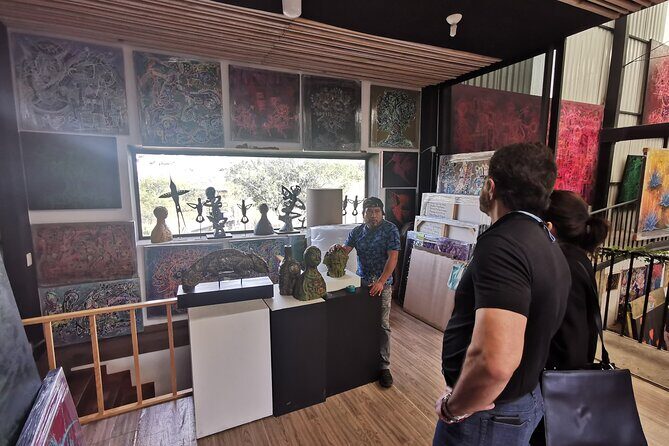 Visit to workshops and studios of contemporary art artists - Stop-by-Stop: Oaxaca Artists Working in Their Real Mediums