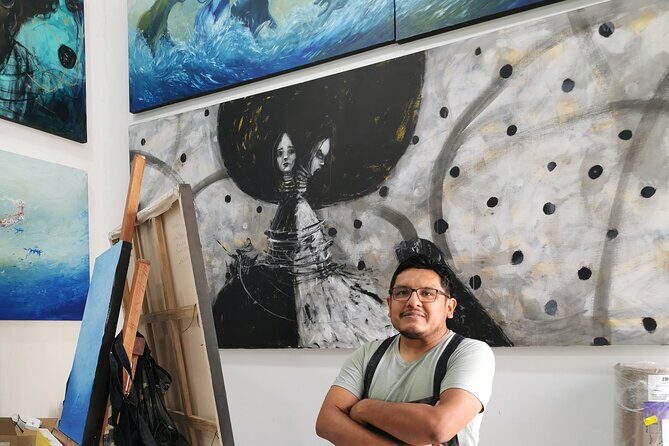 Visit to workshops and studios of contemporary art artists - Enrique Flores and the Art of Engraving at Villa de Etla